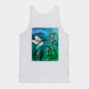 Hummingbird feeding Tank Top